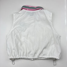 Load image into Gallery viewer, Girls Disney, Mickey Mouse white cropped polo top, EUC, size 8,  