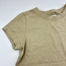 Load image into Gallery viewer, Unisex Academy Rookie, beige cotton t-shirt, GUC, size 5,  