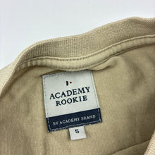 Load image into Gallery viewer, Unisex Academy Rookie, beige cotton t-shirt, GUC, size 5,  