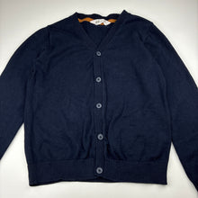 Load image into Gallery viewer, Unisex H&amp;M, navy cotton knit cardigan, EUC, size 9-10,  