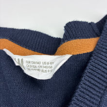 Load image into Gallery viewer, Unisex H&amp;M, navy cotton knit cardigan, EUC, size 9-10,  