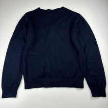 Load image into Gallery viewer, Unisex H&amp;M, navy cotton knit cardigan, EUC, size 9-10,  