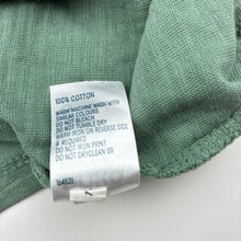 Load image into Gallery viewer, Boys Anko, green cotton long sleeve t-shirt, dinosaur, GUC, size 6,  