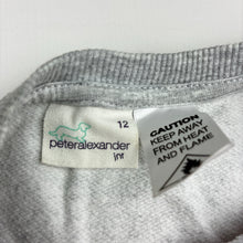 Load image into Gallery viewer, Girls Peter Alexander, fleece lined pyjama top, GUC, size 12,  
