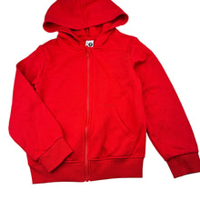 Load image into Gallery viewer, Unisex KID, fleece lined zip hoodie sweater, EUC, size 7,  