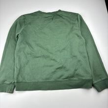 Load image into Gallery viewer, Unisex Country Road, green cotton fleece lined sweater, GUC, size 10,  