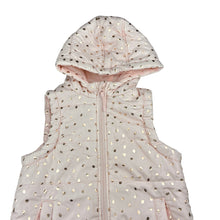Load image into Gallery viewer, Girls Anko, pink zip hooded puffer vest, EUC, size 9,  