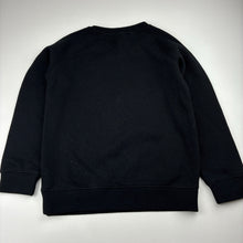 Load image into Gallery viewer, Unisex globalculture, black cotton blend fleece lined sweater, New Zealand, EUC, size 6,  