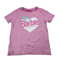 Load image into Gallery viewer, Girls Barbie, pink cotton t-shirt, GUC, size 2,  