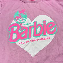 Load image into Gallery viewer, Girls Barbie, pink cotton t-shirt, GUC, size 2,  