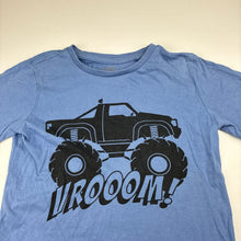Load image into Gallery viewer, Boys KID, blue cotton t-shirt, truck, GUC, size 5,  