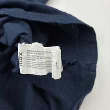 Load image into Gallery viewer, Unisex Max, navy cotton long sleeve t-shirt, GUC, size 11-12,  