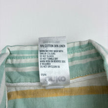 Load image into Gallery viewer, Boys Anko, cotton/linen short sleeve shirt, EUC, size 3,  