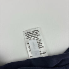 Load image into Gallery viewer, Girls Target, plain navy cotton blend long sleeve t-shirt, GUC, size 8,  