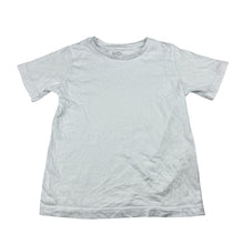 Load image into Gallery viewer, Unisex KID, plain white cotton t-shirt, GUC, size 4,  