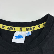 Load image into Gallery viewer, Unisex Disney Mickey Mouse, Mickey Mouse cotton pyjama top, EUC, size 5-6,  