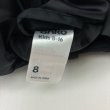 Load image into Gallery viewer, Unisex Anko,  zip hooded puffer jacket, GUC, size 8,  