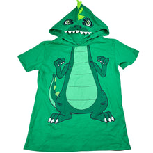 Load image into Gallery viewer, Unisex Anko, dinosaur cotton hooded top, EUC, size 9,  