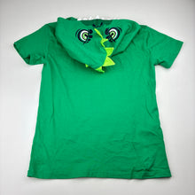 Load image into Gallery viewer, Unisex Anko, dinosaur cotton hooded top, EUC, size 9,  