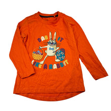 Load image into Gallery viewer, Boys Favourites, Easter rabbit cotton long sleeve t-shirt, EUC, size 4,  