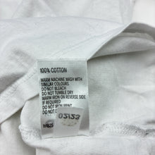 Load image into Gallery viewer, Unisex Anko, plain white cotton t-shirt, GUC, size 6,  