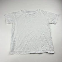 Load image into Gallery viewer, Unisex Anko, plain white cotton t-shirt, GUC, size 6,  