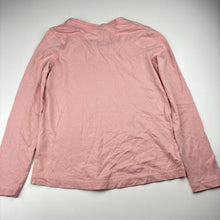 Load image into Gallery viewer, Girls Anko, plain pink cotton long sleeve t-shirt, GUC, size 10,  