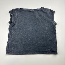 Load image into Gallery viewer, Girls Zara, cotton blend cap sleeve t-shirt, GUC, size 6-7,  
