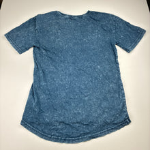 Load image into Gallery viewer, Unisex Anko, blue acid wash cotton t-shirt, GUC, size 12,  