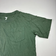 Load image into Gallery viewer, Unisex Cotton On, green cotton t-shirt, FUC, size 7,  