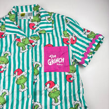 Load image into Gallery viewer, Girls Dr. Seuss, The Grinch Christmas cotton pyjama top, EUC, size 14,  