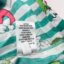 Load image into Gallery viewer, Girls Dr. Seuss, The Grinch Christmas cotton pyjama top, EUC, size 14,  