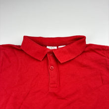 Load image into Gallery viewer, Unisex Zara, red cotton polo top, GUC, size 5-6,  