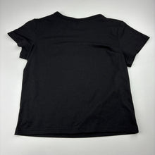 Load image into Gallery viewer, Boys black, black t-shirt, Nana, EUC, size 6,  