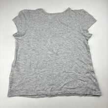 Load image into Gallery viewer, Unisex H&amp;M, grey cotton blend t-shirt, GUC, size 7-8,  