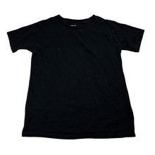 Load image into Gallery viewer, Unisex Anko, plain black cotton t-shirt, EUC, size 8,  