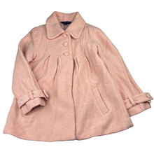 Load image into Gallery viewer, Girls KAMINEY KIDS, pink floral embroidered wool blend jacket, GUC, size 8,  