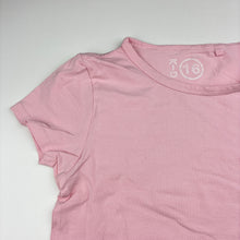 Load image into Gallery viewer, Girls KID, pink stretch cotton t-shirt, EUC, size 16,  