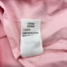 Load image into Gallery viewer, Girls KID, pink stretch cotton t-shirt, EUC, size 16,  