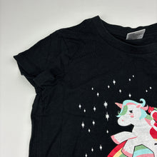 Load image into Gallery viewer, Girls Best&amp;Less, Santa Claus Christmas cotton t-shirt, GUC, size 12,  