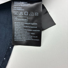 Load image into Gallery viewer, Boys H&amp;M, navy &amp; white dot cotton long sleeve shirt, EUC, size 11,  