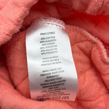 Load image into Gallery viewer, Girls DKNY, coral cotton blend sweater, embroidered, GUC, size 6,  