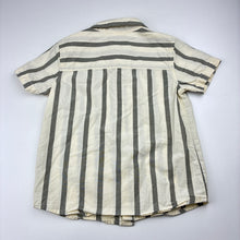 Load image into Gallery viewer, Boys Tilt, striped cotton short sleeve shirt, FUC, size 3,  
