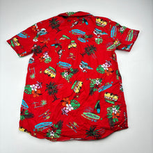 Load image into Gallery viewer, Boys Tilt, Christmas Santa Claus cotton short sleeve shirt, EUC, size 7,  