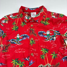 Load image into Gallery viewer, Unisex Best&amp;Less, Christmas Santa Claus cotton short sleeve shirt, EUC, size 5,  