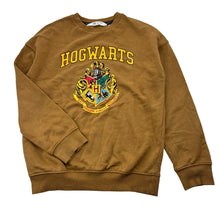 Load image into Gallery viewer, Unisex Harry Potter, Hogwarts cotton blend fleece lined sweater, EUC, size 9-10,  