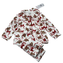 Load image into Gallery viewer, Girls FRED &amp; FLO, dogs, bows cotton pyjama set, NEW, size 1,  