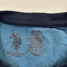 Load image into Gallery viewer, Unisex US Polo Assn, cotton t-shirt, FUC, size 8-10,  