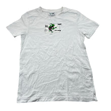 Load image into Gallery viewer, Unisex Puma, white cotton soccer t-shirt, EUC, size 9-10,  