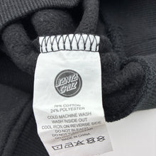 Load image into Gallery viewer, Girls SANTA CRUZ, cotton blend cropped fleece lined hoodie, EUC, size 10,  